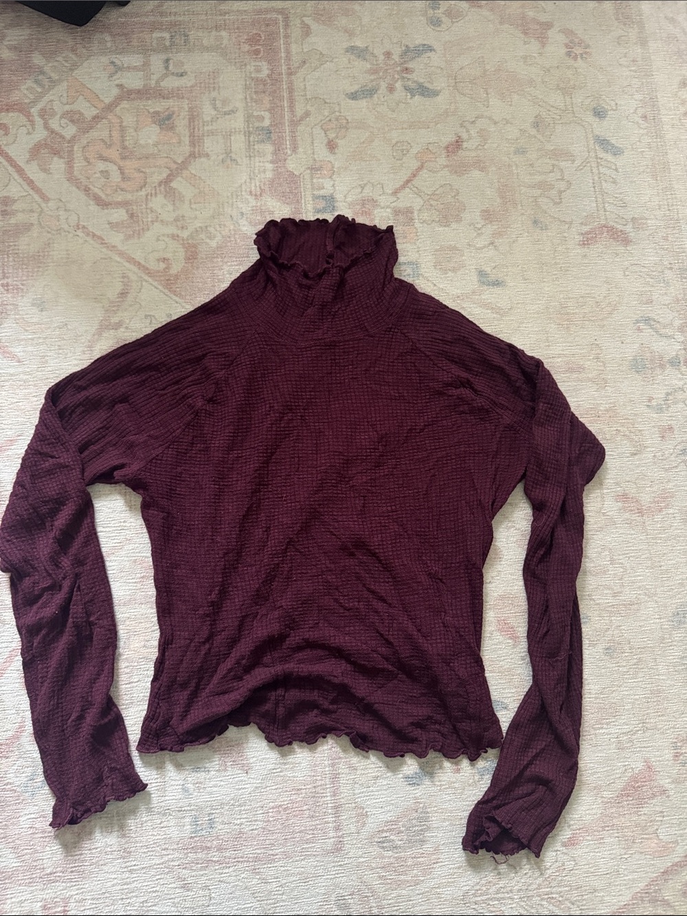 Free People cropped turtleneck
